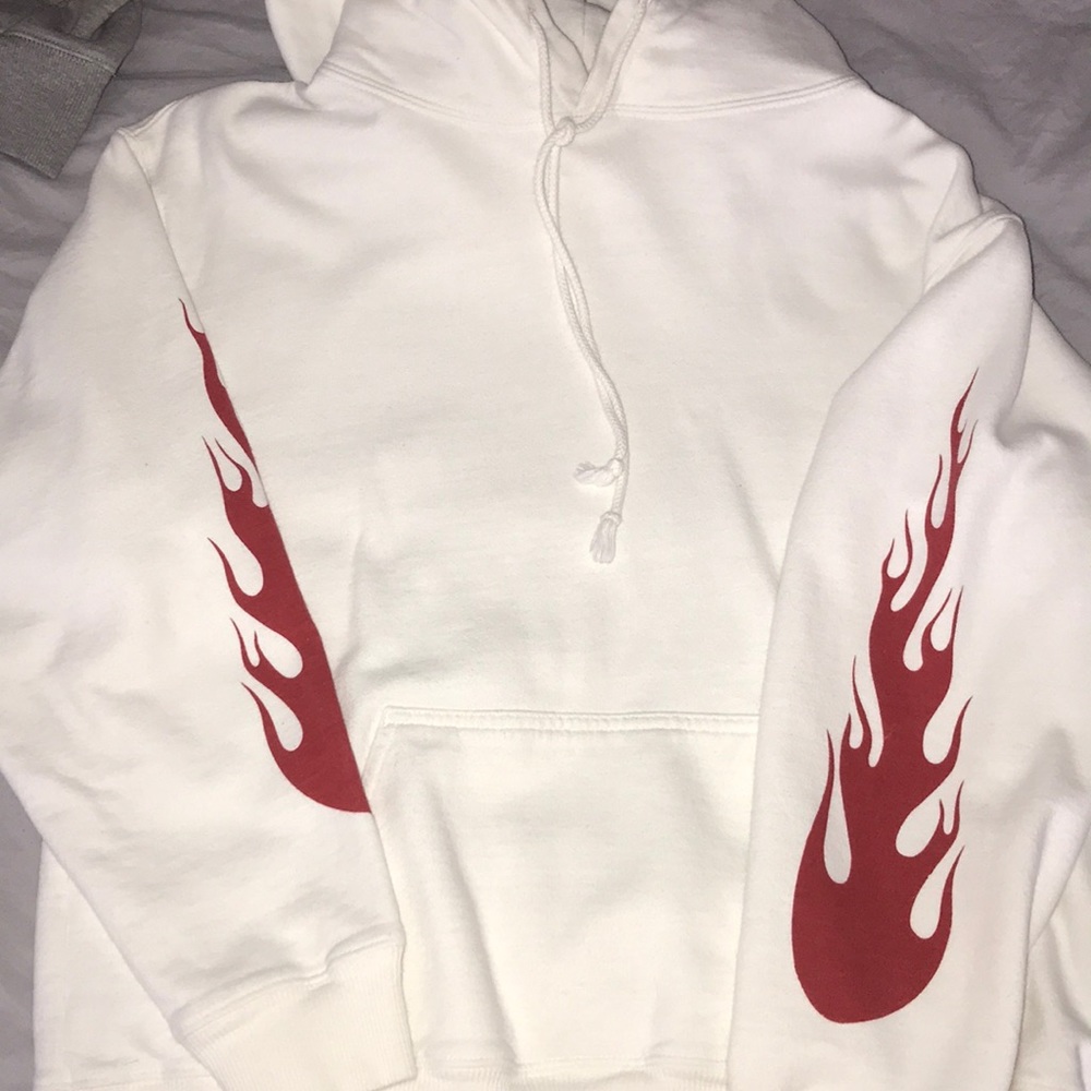 Brandy Melville White Hoodie